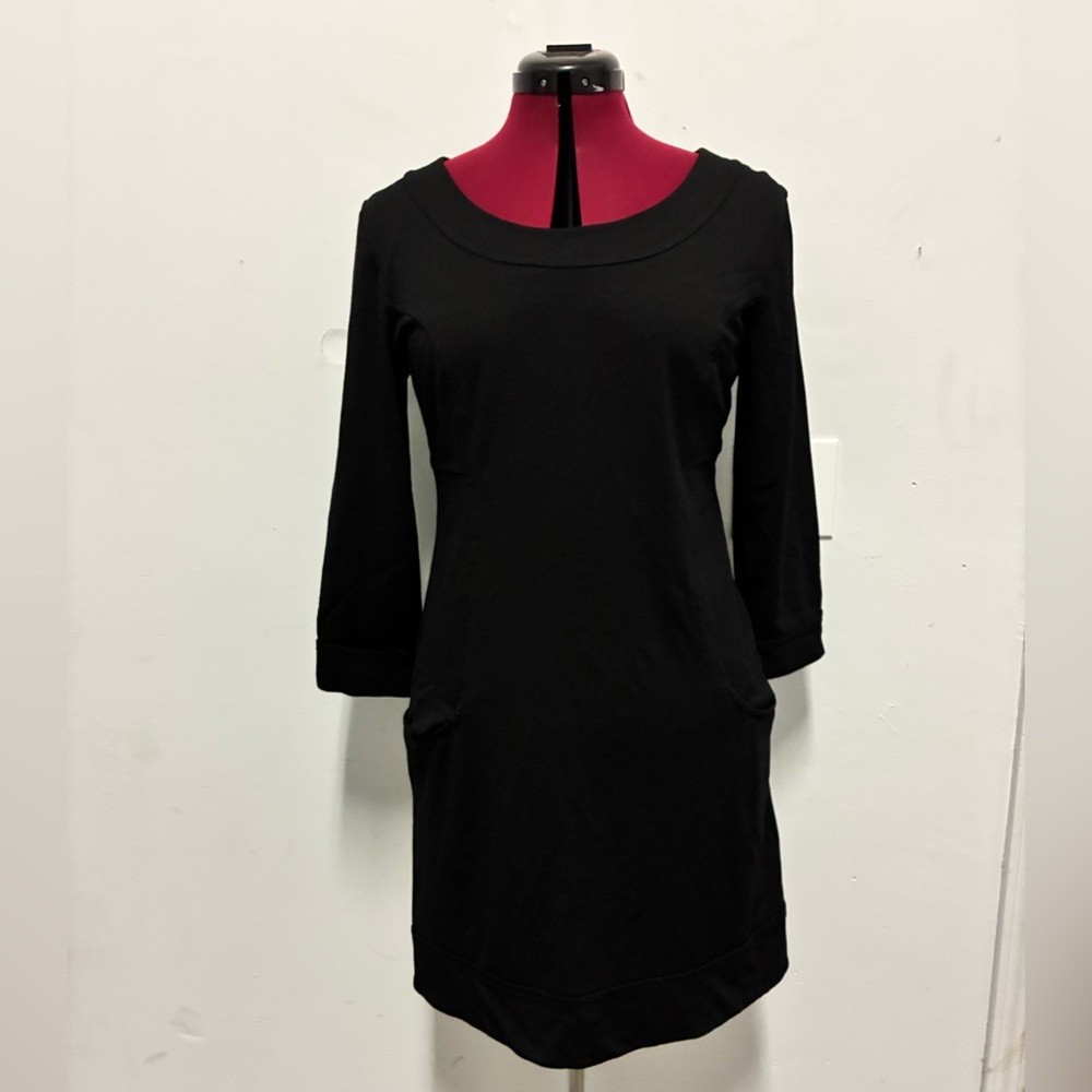 Max Studio Black Long Sleeve Dress